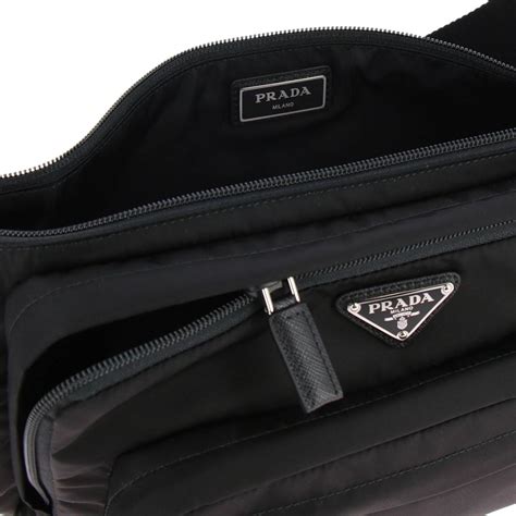 prada pelliccia marsupio|marsupio nero prada.